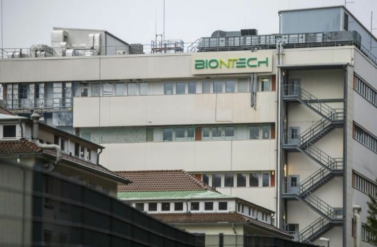 La fábrica de BioNTech en la ciudad alemana de Marburgo