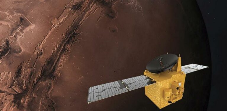 La sonda emiratí "Hope" en Marte